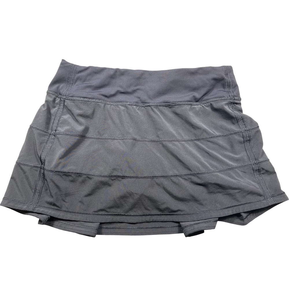 Lululemon Skort Size 4 Black Athletic Tennis Golf Activewear Skirt Shorts